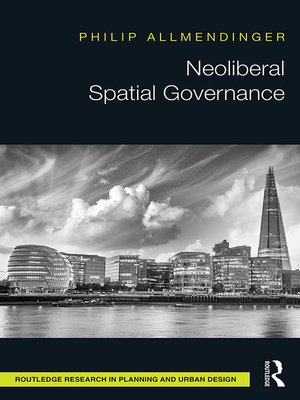 cover image of Neoliberal Spatial Governance